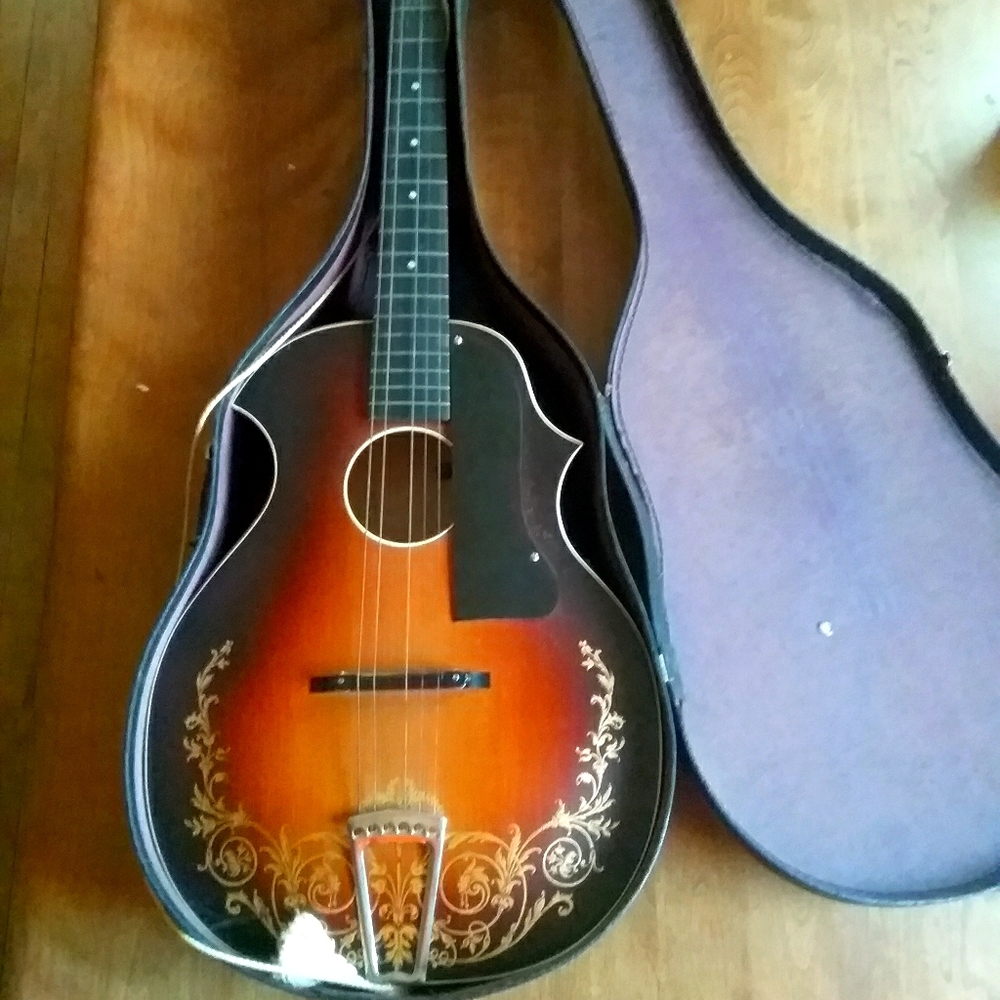 RARE Antique 1930s KAY aqustic guitar